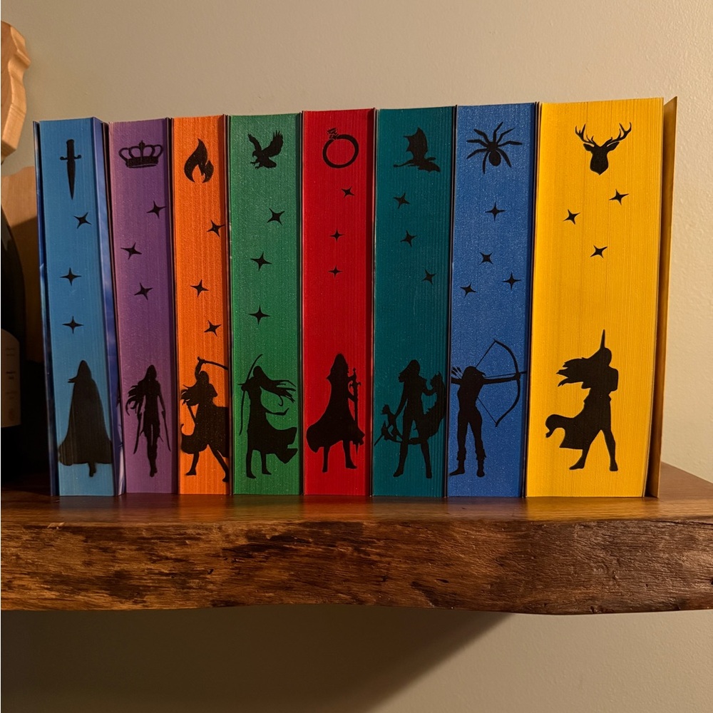Trono de Cristal (Throne of Glass) by Sarah J Maas, Spanish edition. Custom